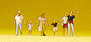 Preiser N 79094 Passers-By Hurrying
