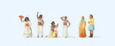 Preiser 24769 Oriental Dancers (6-pack)