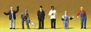 Preiser 79200 United States Workers (6-pack)