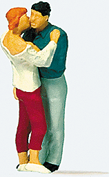 Preiser HO 28122 Kissing Couple