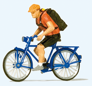 Preiser HO 28175 Bicycle Courier