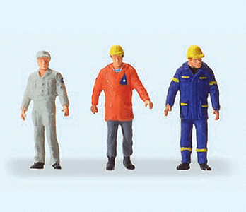 Preiser HO 28149 60 Years Technical Emergency Service THW