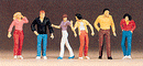 Preiser HO 10118 Walking (6-pack)