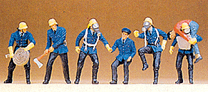 Preiser HO 14206 Firemen, Set