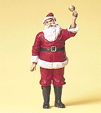 Preiser G 45501 Santa Claus/Bell Ringer