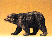 Preiser 47516 Brown Bear Walking