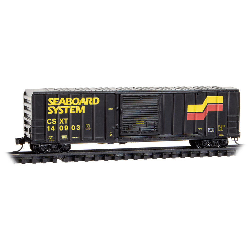 Micro-Trains 025 00 316 50' Rib Side Box Car, Single Door, w/o Roofwalk, CSXT