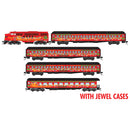 Micro-Trains N 98321388 RR Christmas Set, Medford Talent & Lakecree (5-Car Set)