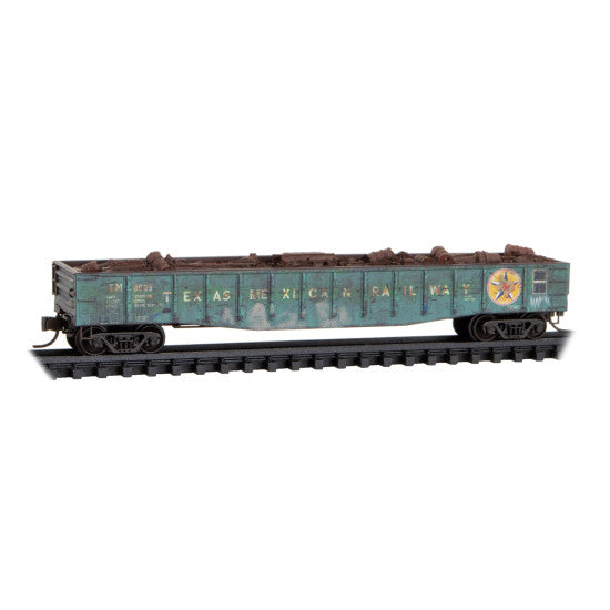 Micro Trains Line #105 44 056 Texas Mexican w/load - Rd# 2009, N Scale