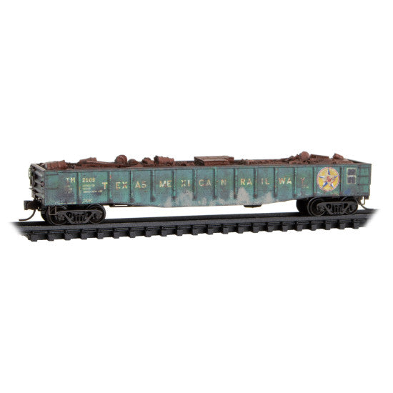 Micro Trains Line #105 44 056 Texas Mexican w/load - Rd# 2009, N Scale