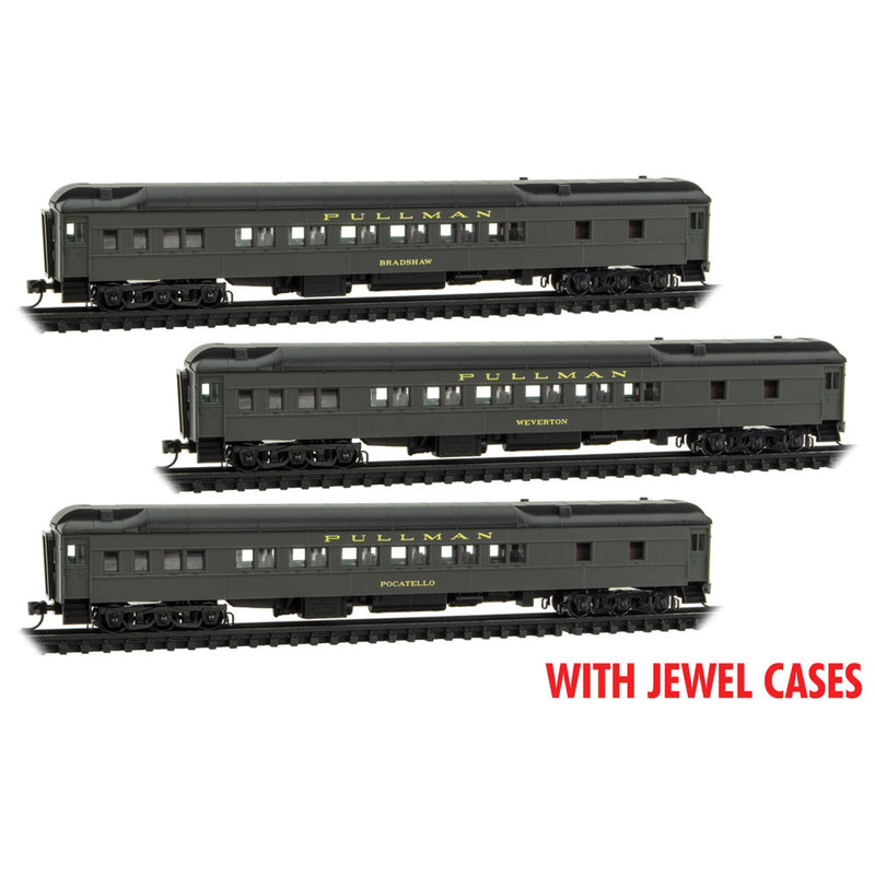 Micro-Trains 983 02 251 Heavyweight Sleeper Car, Union Pacific, N Scale (3)