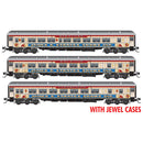 PREORDER Micro-Trains N 983 02 266 Heavyweight Sleeper 3-Pack, James E. Strates Shows