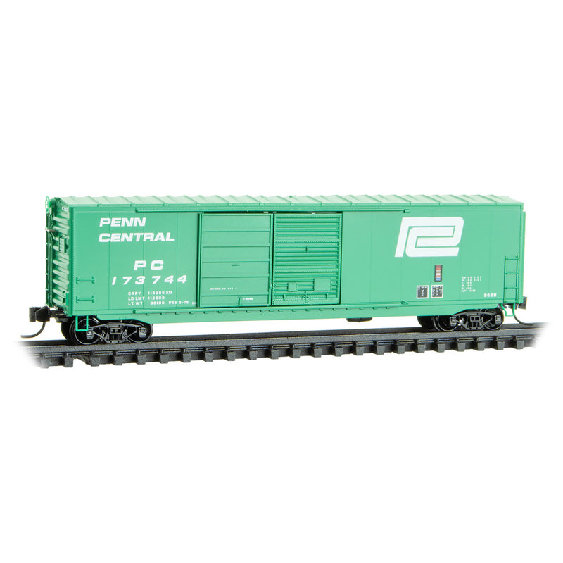 Micro-Trains N 184 00 040 50' Standard Boxcar, Penn Central Rd