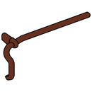 PREORDER Micro-Trains N 499 20 750 A Coupler Cut Levers Brown (10 pairs) | 9.45