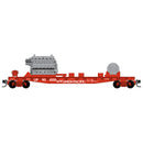 PREORDER Micro-Trains N 045 00 810 50' Flat Car Single with Locomotive EMD 645 Engine Load, Union Pacific | 25.69