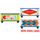 Micro-Trains N 983 02 274 20' Containers Strates Shows Container 3-Pack