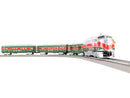 Lionel 2-423060 O Sleigh Bell Limited Passenger Set - 3-Rail - Lionchief Sound and Control -- EMD FT-A, 3 Cars, FasTrack Oval, Controller, Remote