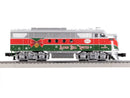 Lionel 2-423060 O Sleigh Bell Limited Passenger Set - 3-Rail - Lionchief Sound and Control -- EMD FT-A, 3 Cars, FasTrack Oval, Controller, Remote