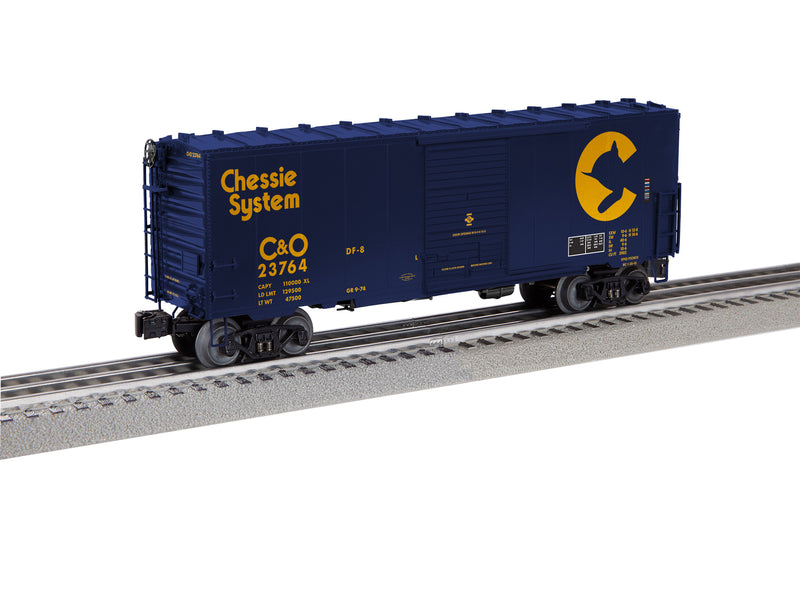 PREORDER Lionel 2426010 O PS-1 Boxcar with FreightSounds(R) - 3-Rail - Ready to Run - Chessie System C&O