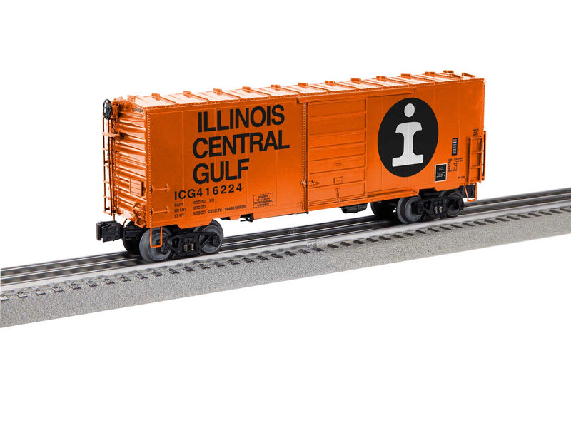 PREORDER Lionel 2426050 O PS-1 Boxcar with FreightSounds(R) - 3-Rail - Ready to Run - Illinois Central Gulf