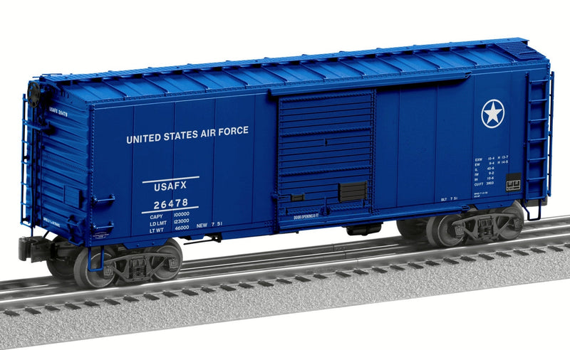 Lionel O 2426130 PS-1 Box Car with PatriotSounds, US Air Force