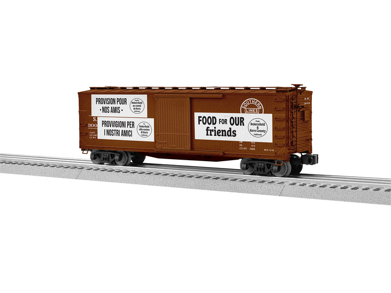 PREORDER Lionel 2426220 O Double-Sheathed Wood Boxcar - 3-Rail - Ready to Run - Southern Pacific