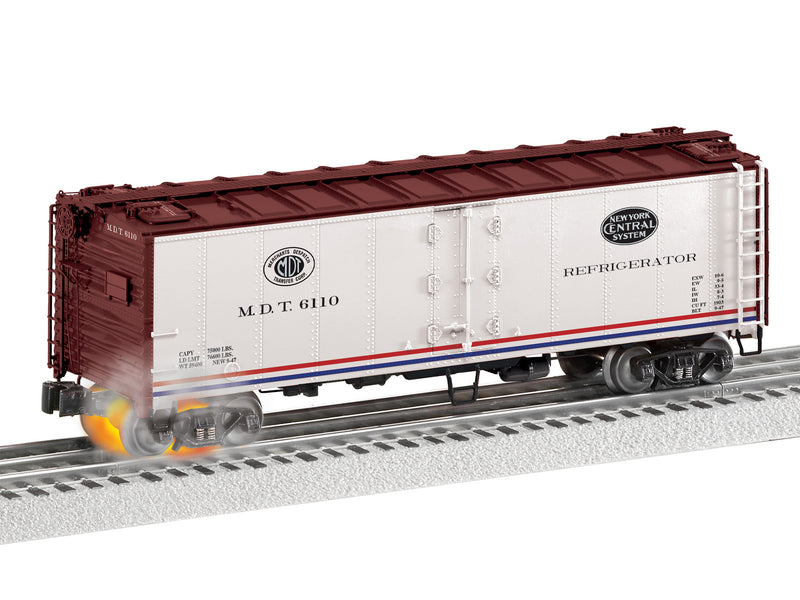 PREORDER Lionel 2426340 O Steel Reefer with Hotbox Effects - 3-Rail - Ready to Run - Merchants Despatch