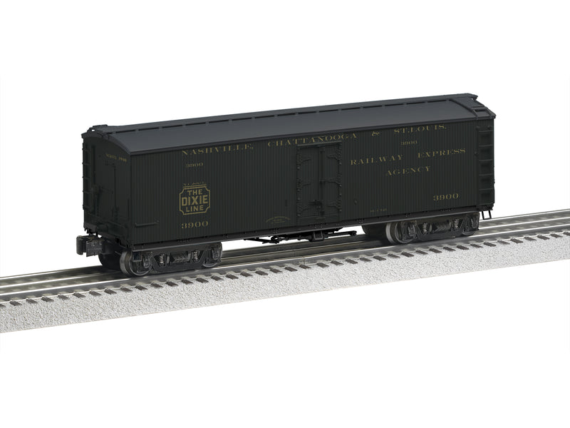 PREORDER Lionel 2426510 O Wood Milk Car - 3-Rail - Ready to Run - Nashville, Chattanooga & St. Louis