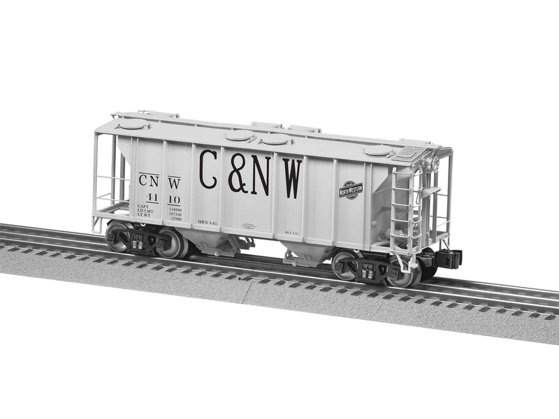 PREORDER Lionel 2426620 O PS-2 2-Bay Covered Hopper - 3-Rail - Ready to Run - Chicago & North Western