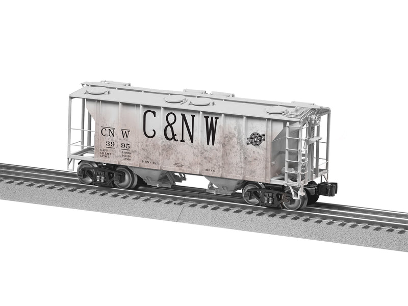 PREORDER Lionel 2426621 O PS-2 2-Bay Covered Hopper - 3-Rail - Ready to Run - Chicago & North Western