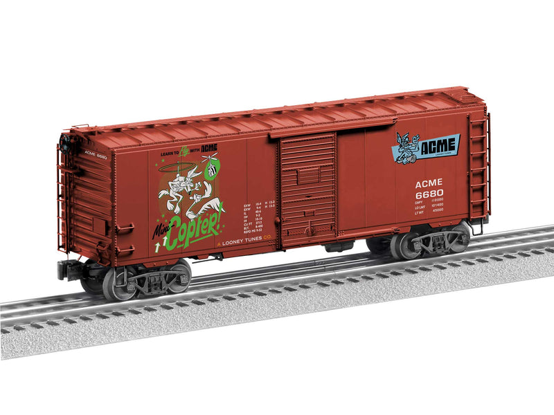 PREORDER Lionel 2426680 O PS-1 40' Boxcar - 3-Rail - Ready to Run - ACME Looney Tunes