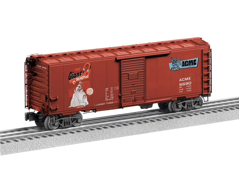 PREORDER Lionel 2426690 O PS-1 40' Boxcar - 3-Rail - Ready to Run - ACME Looney Tunes