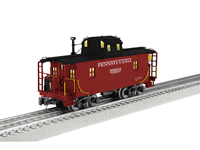 Lionel O 2426760 Class N6B Wood Caboose with RailSounds, 3-Rail Vision Pennsylvania Railroad