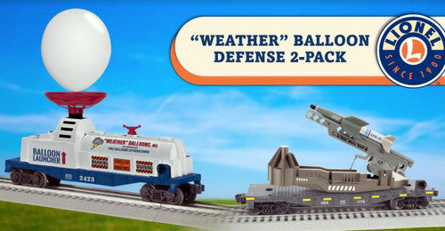 Lionel O 2428100 "Weather" Balloon Defense (2-Pack)