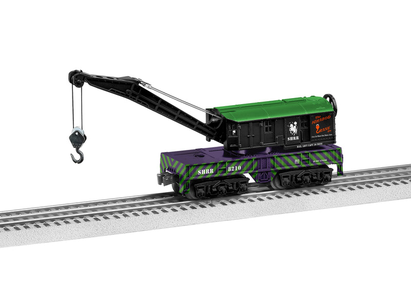 PREORDER Lionel 2428210 O Crane w/Manually Positionable Boom & Cab - 3-Rail - Ready to Run - Ichabod Crane Co