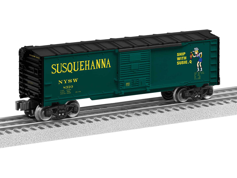 PREORDER Lionel 2428310 O Steel Boxcar - 3-Rail - Ready to Run - New York, Susquehanna & Western