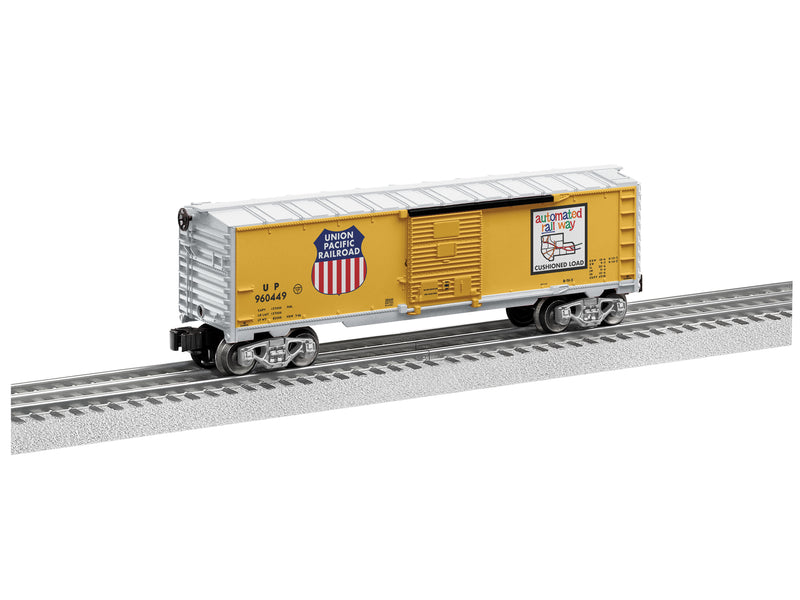 PREORDER Lionel 2428340 O Steel Boxcar - 3-Rail - Ready to Run - Union Pacific