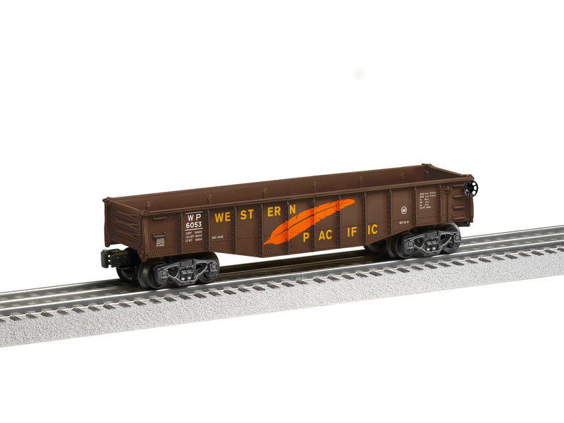 PREORDER Lionel 2428350 O Gondola - 3-Rail - Ready to Run - Western Pacific