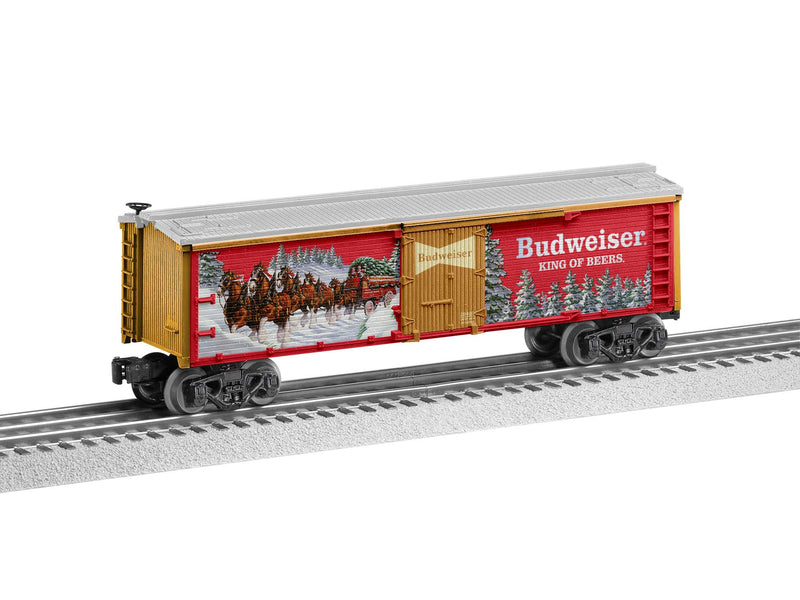 PREORDER Lionel 2428400 O Wood Reefer - 3-Rail - Ready to Run - Anheuser-Busch Budweiser(R)