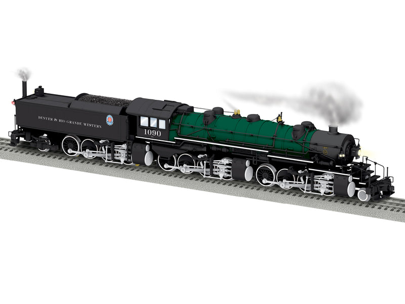 PREORDER Lionel 2431050 O 2-8-8-8-2 Triplex - 3-Rail w/Legacy Sound, Control & Smoke - Vision - Denver & Rio Grande Western