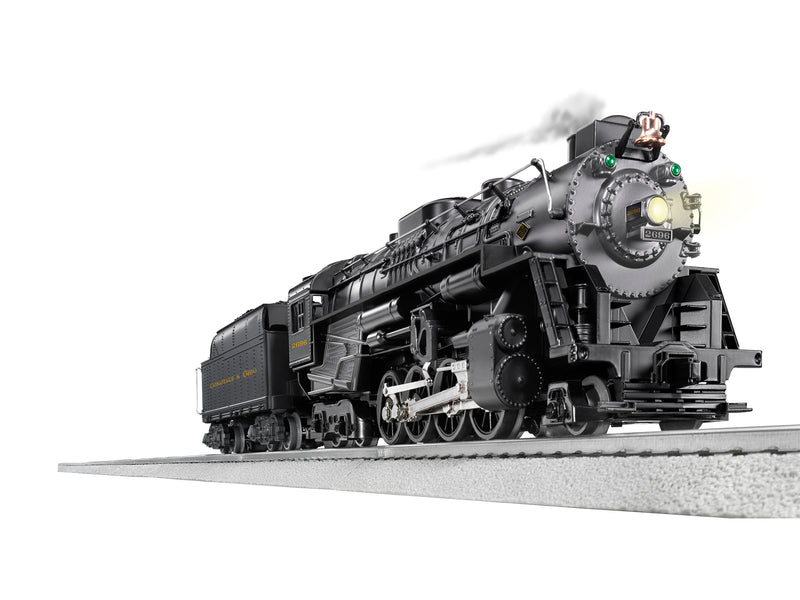 PREORDER Lionel 2432090 O 2-8-4 Berkshire - 3-Rail w/Sound & LionChief(R) 2.0 Remote & Bluetooth - Chesapeake & Ohio