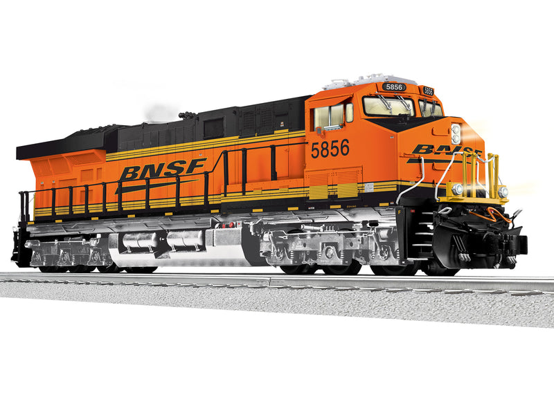 PREORDER Lionel 2433422 O GE ES44AC w/Legacy Sound, Control & Smoke - BNSF Railway