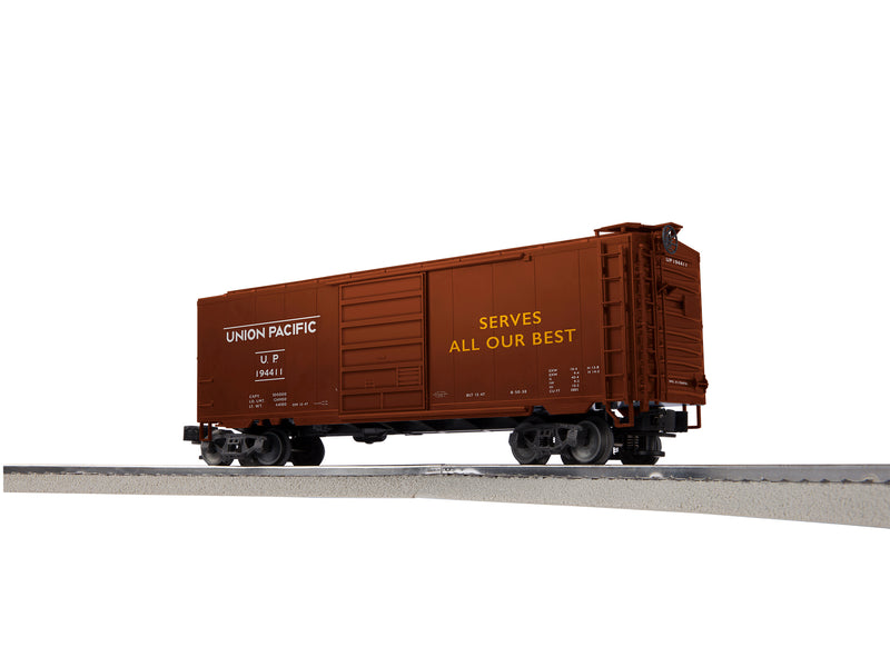 PREORDER Lionel 2442040 O PS-1 40' Boxcar 3-Pack #4 - 3-Rail - Ready to Run - Union Pacific #194411, 194412, 194413 (Boxcar Red, WWII Art)