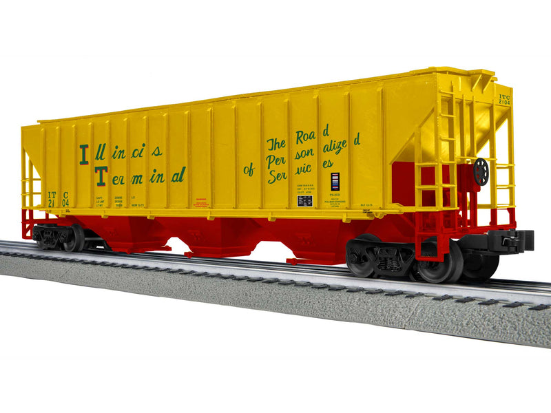 PREORDER Lionel 2442129 O PS-2CD Covered Hopper - 3-Rail - Ready to Run - Illinois Terminal