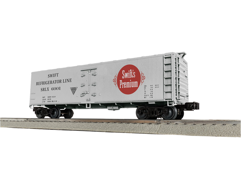 PREORDER Lionel 2442241 O Wood Reefer w/Vertical Siding - 3-Rail - Ready to Run - Swift