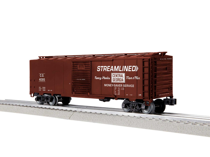 Lionel O 2442271 AAR 40' Steel Boxcar, 3-Rail, Gentral of Georgia