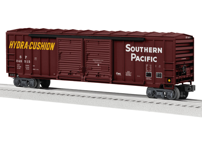 PREORDER Lionel 2443012 O 50' Double-Door Rib-Side Boxcar - Standard O 3-Rail - Ready to Run - Southern Pacific