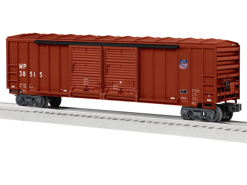 PREORDER Lionel 2443022 O 50' Double-Door Rib-Side Boxcar - Standard O 3-Rail - Ready to Run - Union Pacific WP