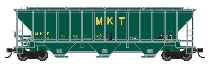 Trainworx N 24472-06 PS4427 Covered Hopper, Missouri-Kansas-Texas