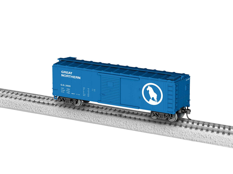 PREORDER Lionel 2454030 HO 40' Steel Boxcar - Ready to Run - Great Northern